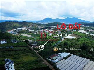 Bán lô đất măng lin, đà lạt 2401m2 được chuyển full thổ cư giá chỉ 7,5tr/m2