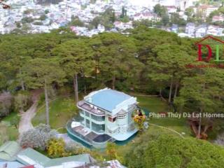 Duy nhất 1 sản phẩm biệt phủ đà lạt tọa lạc đỉnh đồi nguyễn khuyến, gần 5000m2 đất ở tư nhân