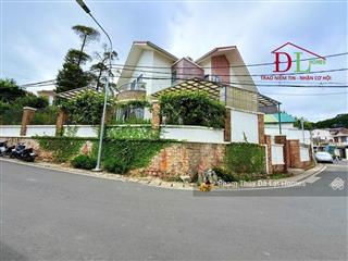 Bán căn góc villa 3 mặt tiền đường yết kiêu, đà lạt, dt 239m2, giá 18 tỷ
