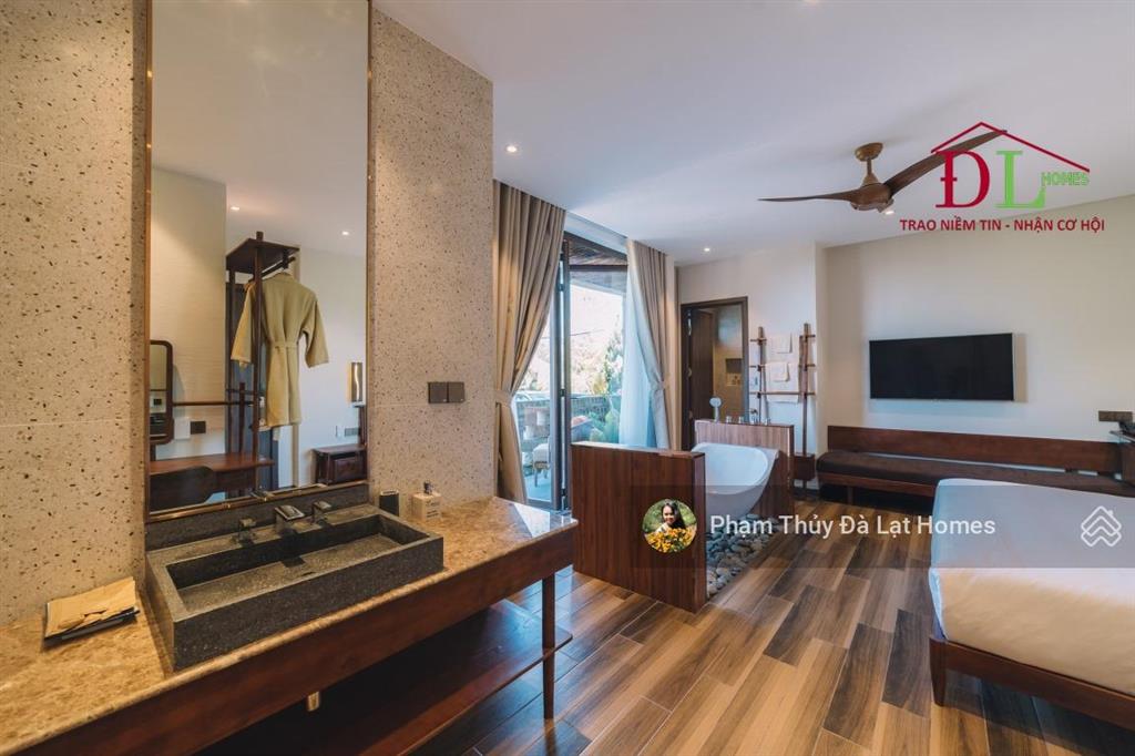 Bán resort sinh thái đà lạt, mặt tiền đường khe sanh, khuôn viên 1,3 ha, giá 270 tỷ