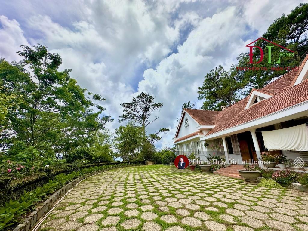 Bán khu biệt thự đồi thông đà lạt, khuôn viên 3000m2 đất ở tư nhân, ngay cửa ngõ trung tâm