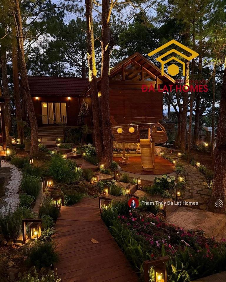 Bán khu biệt thự đồi thông đà lạt, khuôn viên 3000m2 đất ở tư nhân, ngay cửa ngõ trung tâm