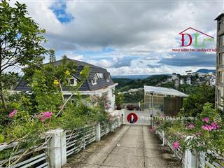 Bán cụm 2 căn biệt thự mặt tiền khởi nghĩa bắc sơn đà lạt, bên hông dinh ii bảo đại view thung lũng