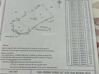Bán đất nông nghiệp 4,6ha tại nha trang  có sẵn vườn cây trồng