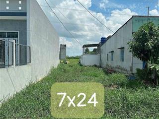 Bán gấp lô đất thổ 7x24m hòa khánh gần thị trấn