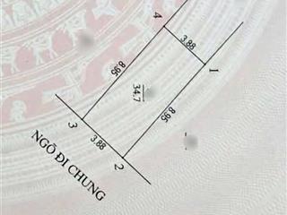 Phân lô tt quân đội 665 tây tựu, gần ngay vành đai 3.5, 35m2x5t, mt 3.9m, 6.2 tỷ