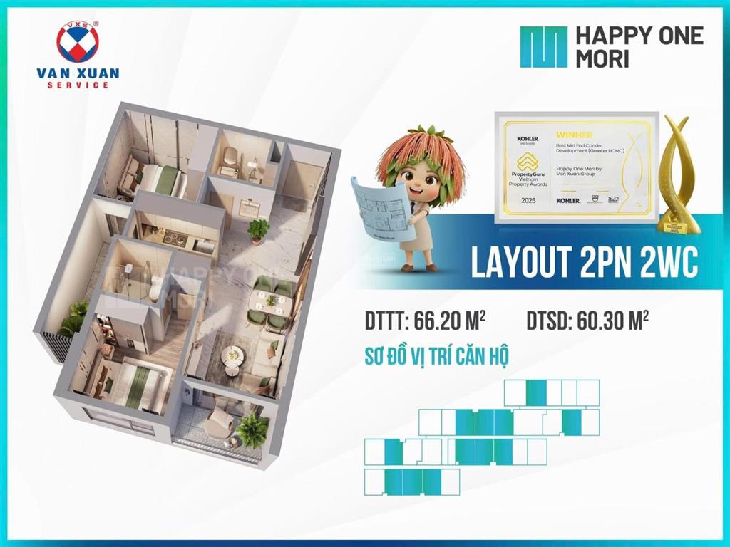 Hàng nội bộ happy one mori nhiều vị trí  kí trực tiếp chủ đầu tư vạn xuân