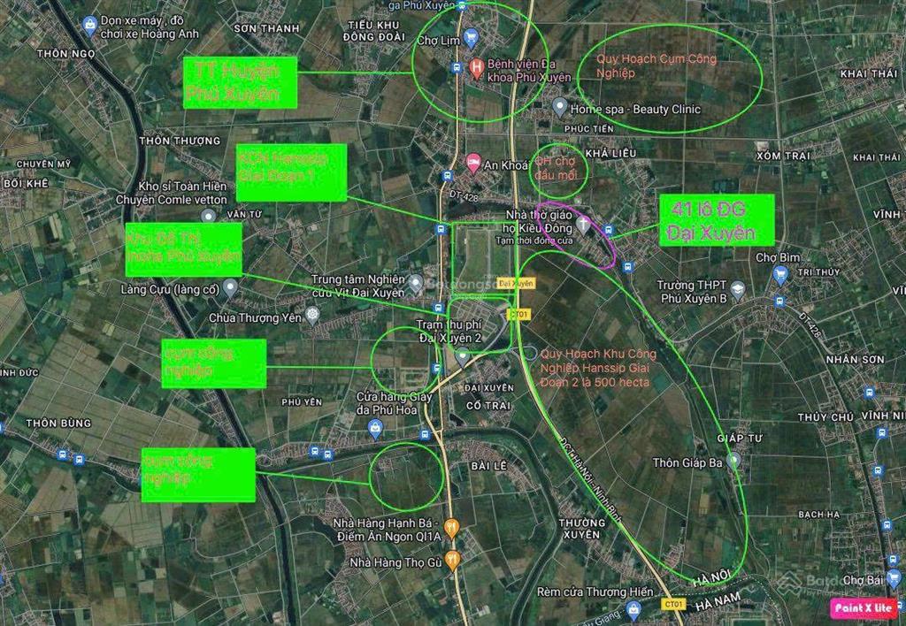 Chính chủ bán đất đấu giá đông đoài, đại xuyên phú xuyên