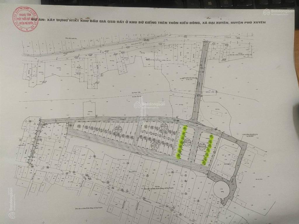 Chính chủ bán đất đấu giá đông đoài, đại xuyên phú xuyên