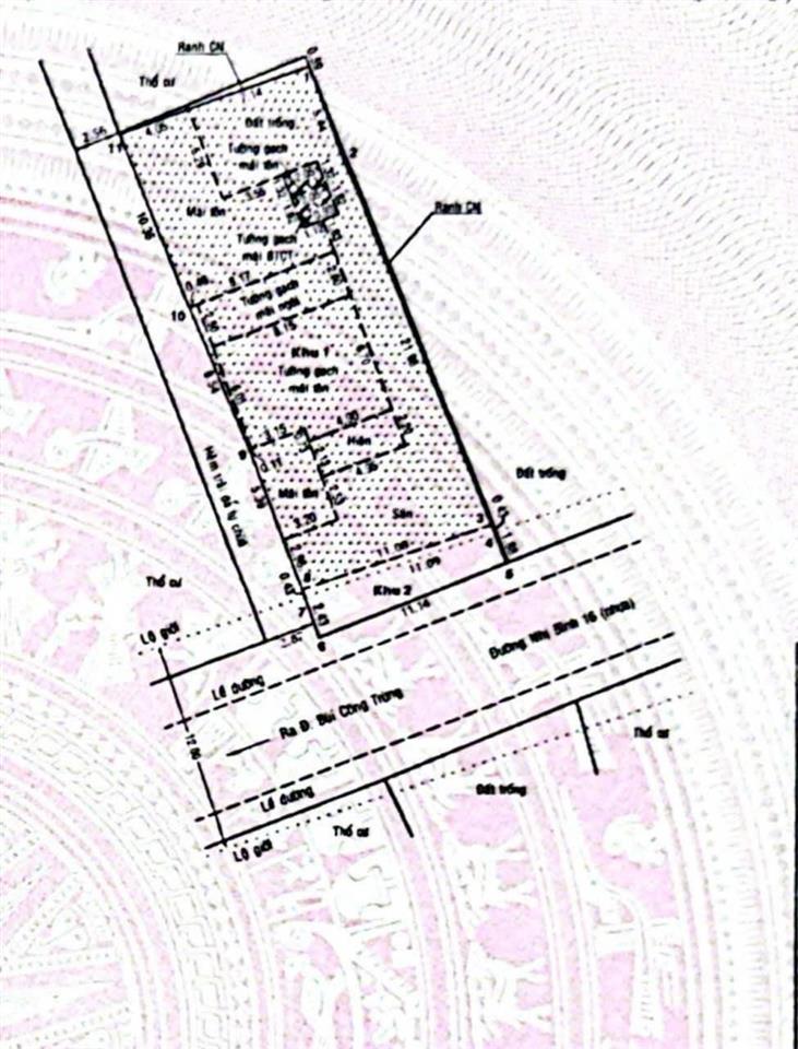 Bán lô góc nhị bình 16 hóc môn tp. hcm 11x30m full thổ cư. gần chợ đường giá 10,9 tỷ 0868 914 ***