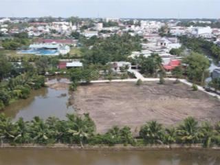 Bán nhanh lô đất view sông 650m2 (120m2 thổ cư) shr ngay chợ phước thạnh, củ chi giá 1,5 tỷ
