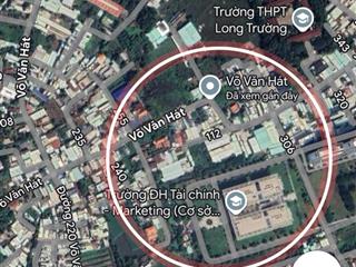 Bán đất đẹp tại võ văn hát, 27 tỷ, 535 m2, đất ở 448m2, sổ cá nhân, gần trường đại học tài chính