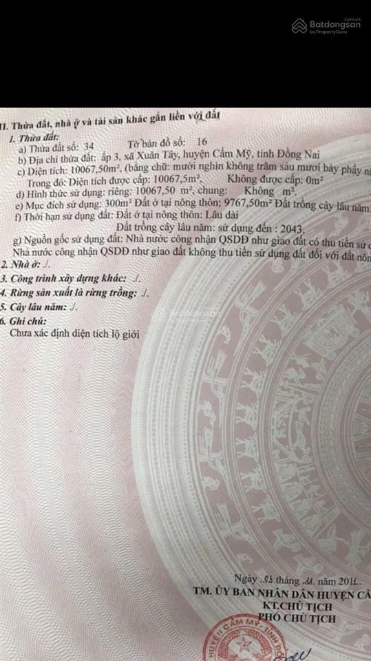 Đất 2 mặt tiền xuân phú xuân tây  xuân tây bảo bình, có 300m2 thổ cư, thích hợp đầu thư phân lô