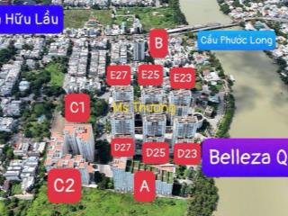 Belleza quận 7 view sông 3pn 2wc 105 m2, sổ hồng và có nội thất, chỉ 4,5 tỷ, 0903 053 *** thương