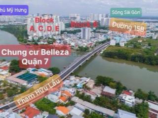 Belleza quận 7 kề pmh 3pn 2wc 127 m2, sổ hồng và có ban công, chỉ 4,6 tỷ. 0903 053 *** thương