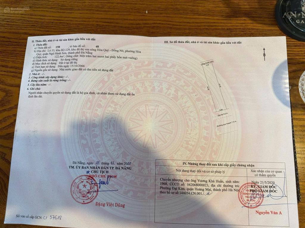 245m2 đầm sen, đông nam, sát công viên và 2 tòa ánh dương. vị trí rất đẹp