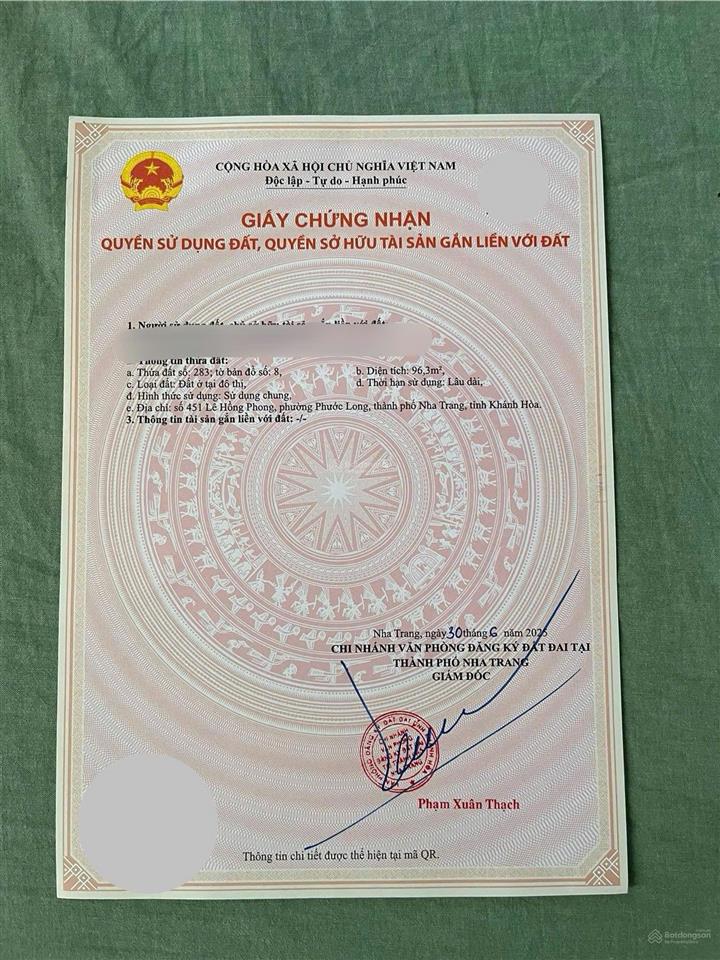 Rẻ nhất lô đất mặt đường lê hồng phong  đoạn đẹp kinh doanh nhộn nhịp