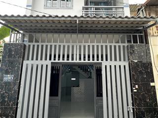 Nhà đẹp mới 1 lầu 4 x 14m đường lê thị ngay hương lộ 80 huyện bình chánh