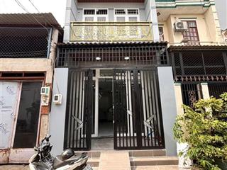 Nhà mới đường hương lộ 2  xây 2 lầu 4 x 16m hẻm nhựa 7m thông