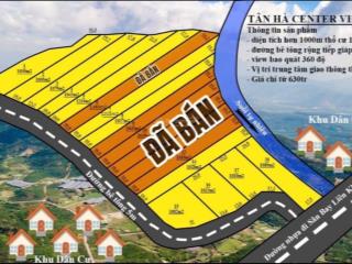 Bán lô đất vàng nghỉ dưỡng và đầu tư 1000m lâm hà & vùng ven đà lạt chỉ 630tr
