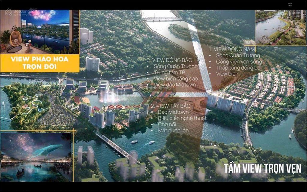 Căn 1pn+ số 25 view sông, view đảo vui chơi giải trí quốc tế the onsen 1 charmora city  sun nha tr