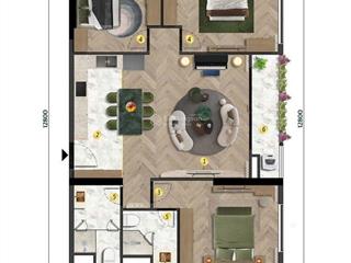 Căn góc 3pn diện tích 113m2 toà the charm  charmora city  sun nha trang