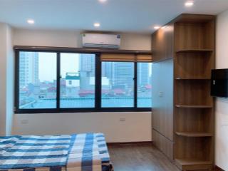 Ccmn 10 tầng xây mới, full đồ tại xuân thủy  30m2  ô tô đỗ cửa  gần chợ  nhận phòng luôn