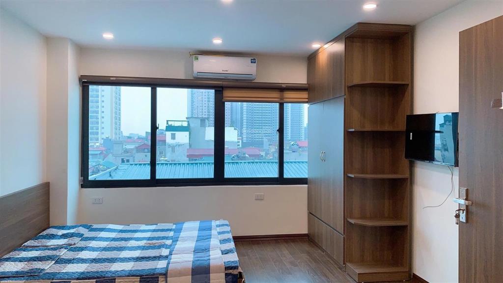 Cho thuê phòng full đồ tại 44 trần thái tông  dt 30m2  ô tô đỗ cửa  giá từ 4,6 tr/ tháng