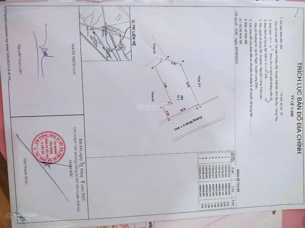 Nhà 1 lầu mặt đường đi bộ ra biển, 51mv giá 2,2 tỷ, chính chủ