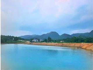 Chính chủ bán 2 lô đất view hồ, cạnh quốc lộ 217b quy hoạch rộng 42m giá chỉ 1tr/m2