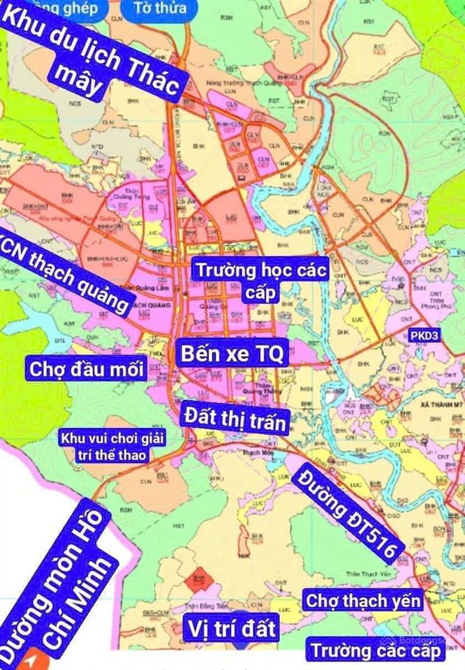 Chính chủ bán cắt lỗ 2 lô liền kề tại thạch quảng 250m giá 400tr bao trọn gói