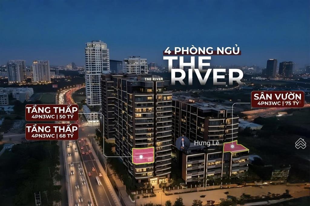 Độc quyền 3 căn the river | 3pn 2wc  25 tỷ | mr hưng river