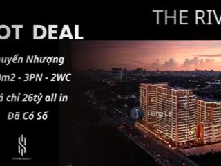 Bán căn 3pn 2wc  140m2  giá 26 tỷ all in  cam kết giá thật, mua vào lời 3 tỷ ngay