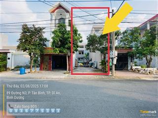 Bán đất sổ riêng kdc biconsi, gần chợ đêm tân bình, 114m2 thổ cư, đường 8m, giá chỉ 3.85 tỷ