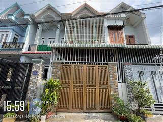 Bán nhà trung tâm tp dĩ an giá chỉ 3.49 tỷ 1 trệt 1 lầu 5pn 2wc .
