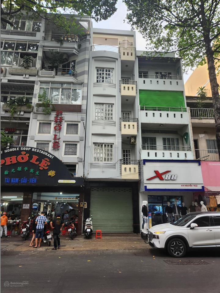 Bán nhà 5 lầu mặt tiền trần hưng đạo p11, q5 4.5x14m nở hậu 5.5m chỉ 28 tỷ