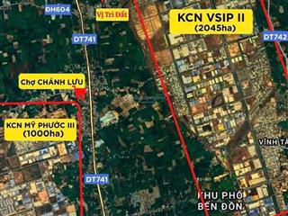 Nói không với chào ảo. đất ngay cạnh khu công nghiệp vsip 2 chỉ 3,5 triệu/m2