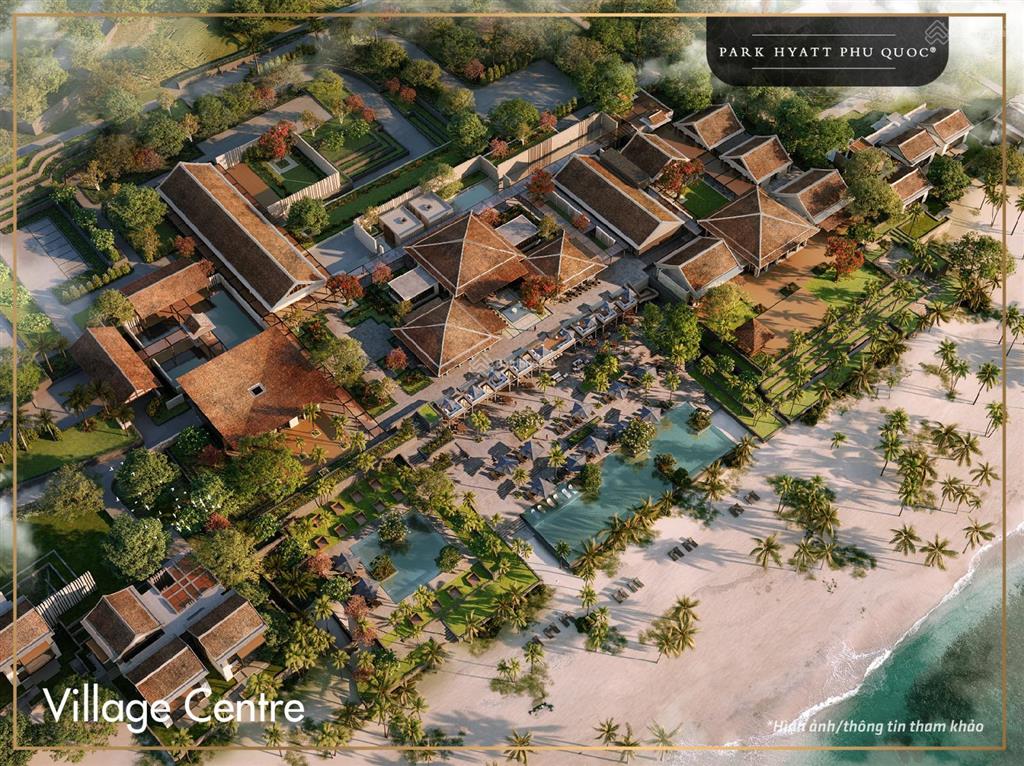 Bán dinh thự biển park hyatt 6*  ngoại giao căn mặt biển diện tích đất 2006m2  86 tỷ