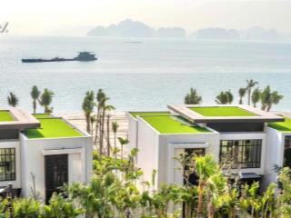 Độc quyền căn cuối  vip biệt thự mặt biển intercontinental 5* hạ long  có bãi tắm riêng 600m