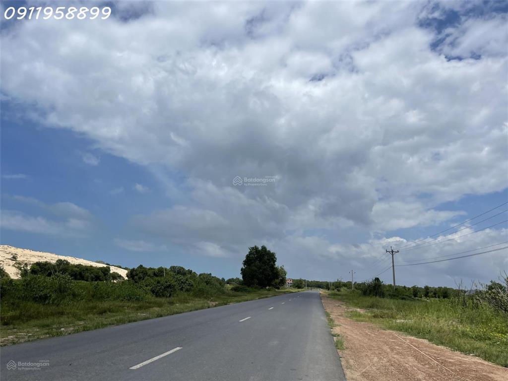 Bán 47m x 45m đất thổ cư mặt tiền hùng vương, tân tiến, lagi giảm 50% 310 triệu/m ngang view biển