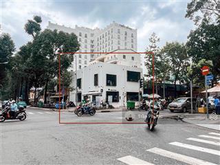 Cho thuê nhà góc 2 mt phạm ngọc thạch nguyễn đình chiểu p6, quận 3, diện tích 16x10m 1 trệt 1 lầu