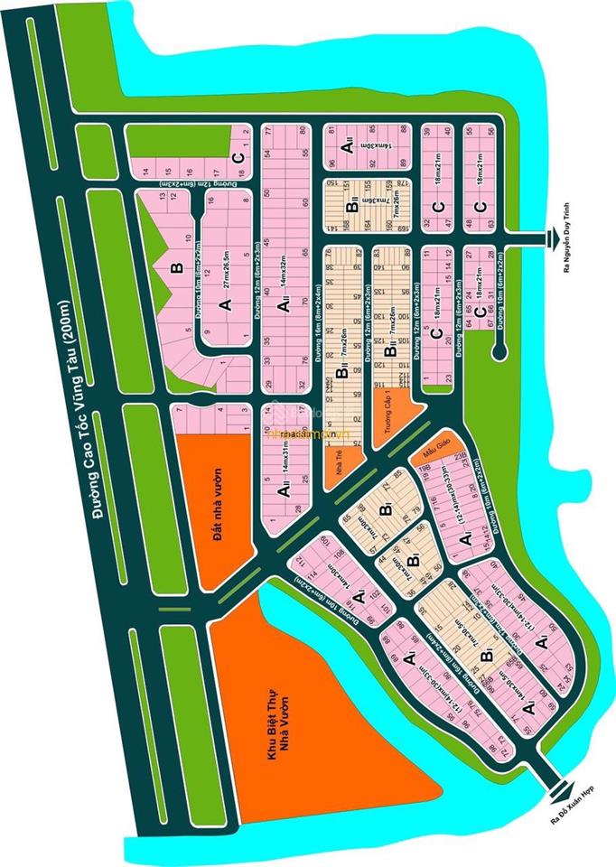 Bán đất dự án đại học bách khoa, phú hữu, quận 9, giá tốt nhất khu vực, dt từ 182m2, từ 55 tr/m2