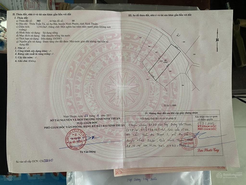 Chính chủ cần bán trọn gói cụm 3 thửa đất liền kề nhau, an thạnh 2, phươc dinh, khánh hòa