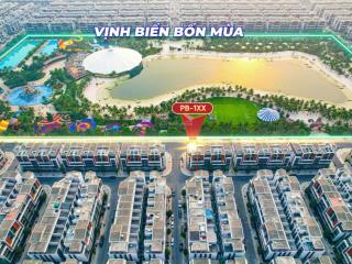 Bán căn góc phố biển pb122 mặt hồ vinhomes ocean park 3 đối diện cổng công viên nước giá tốt