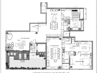 Penthouse dự án the marq cho thuê, ở liền, nhà đẹp diện tích 300m2.  0902 044 *** (zalo/viber)