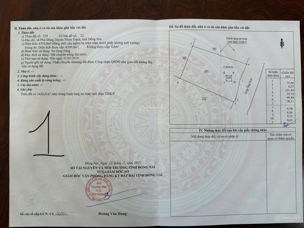 Giảm giá đầu tư bán nhanh 1.9tr/m2, xã phú đông (mt sông ông kèo và đường qh cát lái) nhơn trạch
