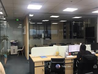 Cc cho thuê văn phòng hạng a phố hoàng đạo thúy, diện tích 270m2, lô góc 2 mặt thoáng chỉ từ 250k
