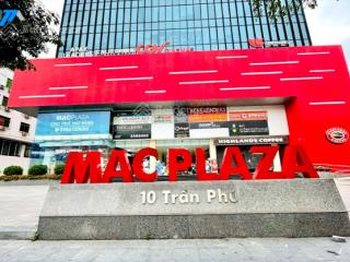 Siêu hót cho thuê mặt bằng làm văn phòng 1200m2 tại mac plaza, số 10 trần phú, hà đông