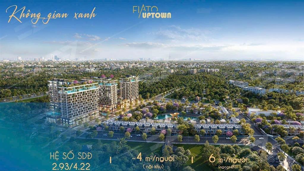 Penhouse thông 2 tầng có hồ bơi riêng, có suất đỗ ôtô miễn phí dự án fiato uptown thủ đức
