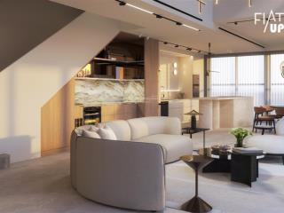 Penhouse thông 2 tầng có hồ bơi riêng, có suất đỗ ôtô miễn phí dự án fiato uptown thủ đức